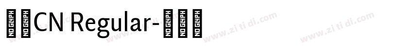 荣耀CN Regular字体转换 荣耀CN Regular字体转换